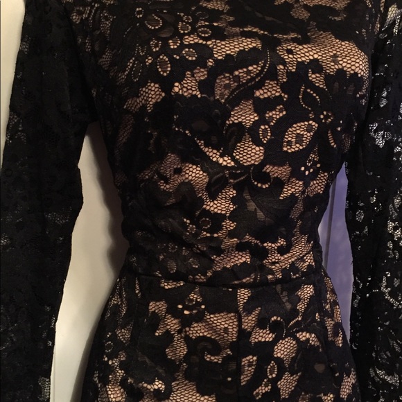 Black Lace romper - Picture 2 of 4